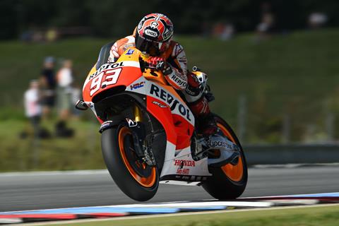 Brno MotoGP: Marquez takes pole