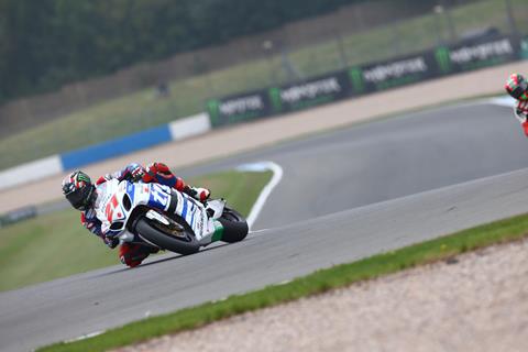 Donington BSB: Hopkins on pole after three year absence