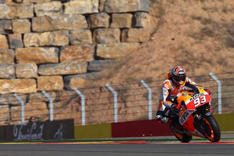 Aragon: Honda one-two in dominant qualifying