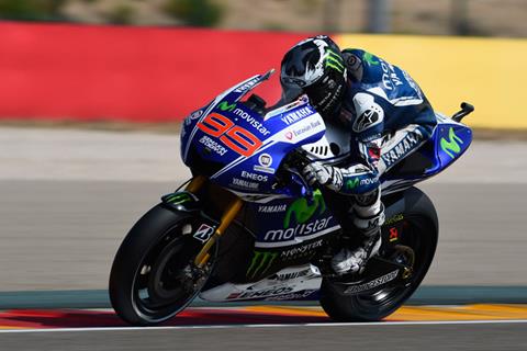 MotoGP Aragon: Dramatic race sees Lorenzo win