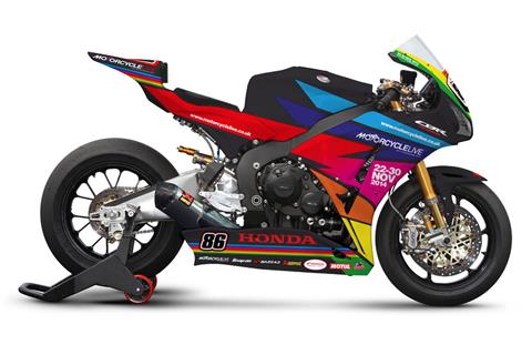 Honda celebrate Motorcycle Live with Silverstone paint scheme