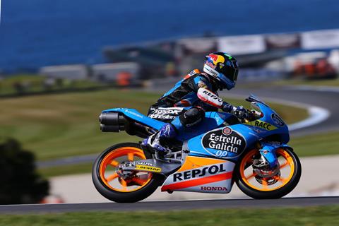 Australia Moto3: Marquez takes home fight to Miller, with two Brits on second row