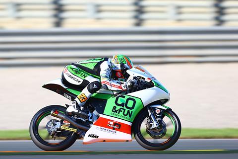 Valencia Moto3: Antonelli takes surprise poll as title fight rages