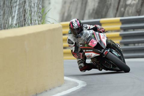 Easton puts PBM Kawasaki on pole on return to Macau