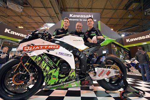 Supersport star Mossey joins Mainwaring at Quattro Plant Kawasaki