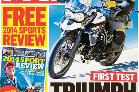 New MCN November 26: Triumph Tiger XCx first ride