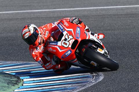 Dovi leads the Jerez testing hoardes