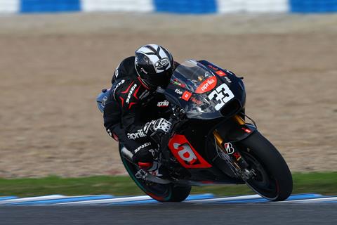 Melandri eases into MotoGP return