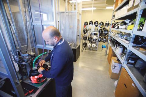 ‘Rossi’s helmets are made here’