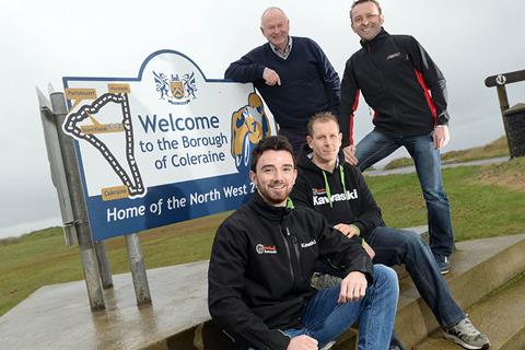 Gearlink Kawasaki duo Irwin and Wilson to make 2015 North West 200 debut