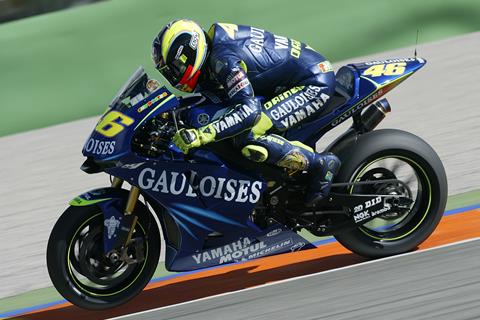 Rossi's London Show Bikes: 2004 G0 Yamaha YZR-M1