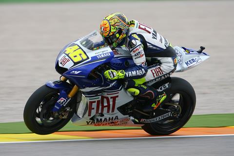 Rossi's London Show Bikes: 2008 FIAT YAMAHA YZR-M1 800CC