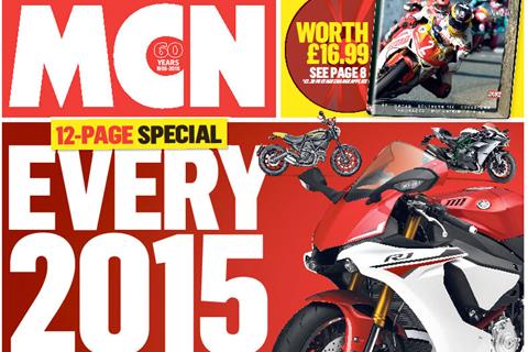 New MCN January 7: Every 2015 new bike