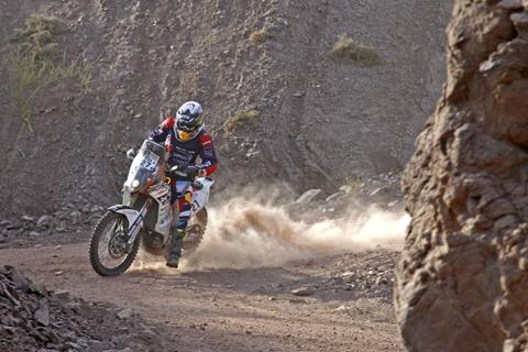 Dakar Stage 3: Dakar rookie Matthias Walkner takes stage win, Sunderland back in the mix