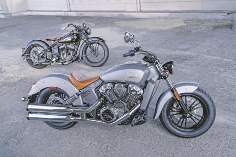 Indian Scout in dealers this weekend  