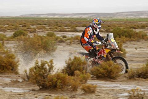 Dakar stage 8: Brutal marathon stage throws Dakar leader board wide open