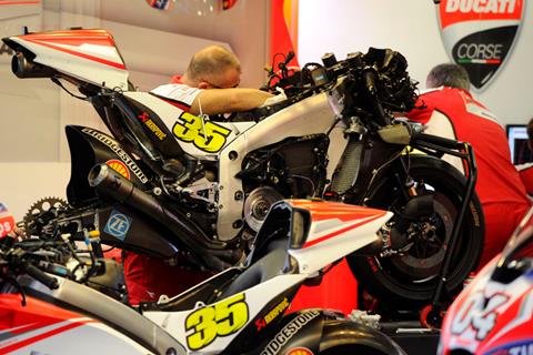 New Ducati GP15 debut delayed