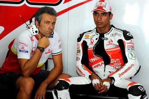 Injury rules Yonny Hernandez out of first Sepang test