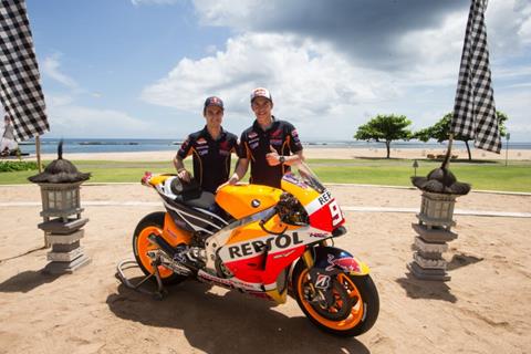 Repsol Honda unveil 2015 MotoGP livery