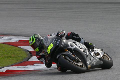 Cal Crutchlow happy on ‘handful’ Honda