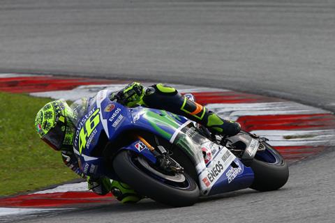 Rossi pleased with day one efforts