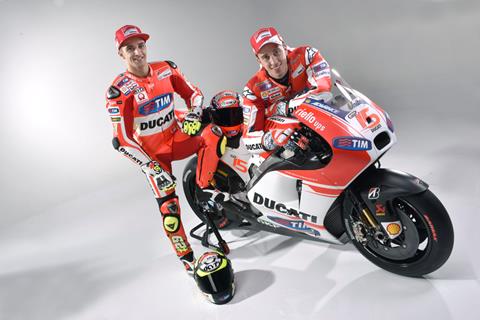 Ducati unveils new GP15 Desmosedici