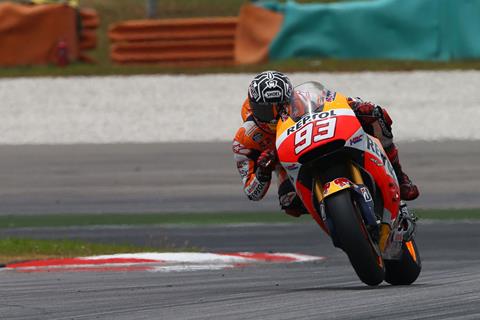 Marquez irons out problems to go fastest in Sepang