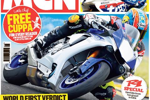 New MCN February 25: Yamaha R1 first ride