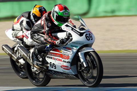 Scottish youngster Skinner wins Spanish Moto3 ride