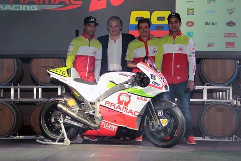 Pramac Racing show off 2015 Ducatis