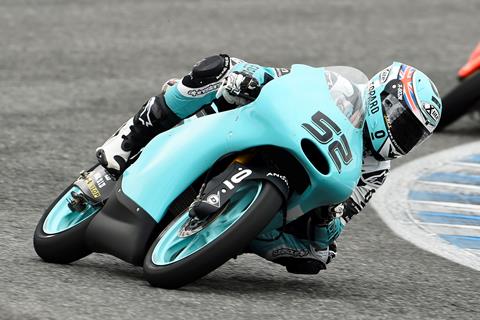 Kent second fastest in final Moto3 test