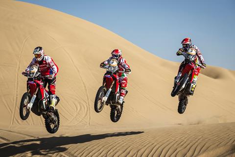 Gallery: Team HRC's desert storm