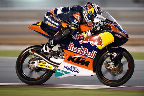 Qatar Moto3: Oliveira on top for first day of 2015