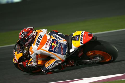 Qatar MotoGP: Marquez back on top on day one