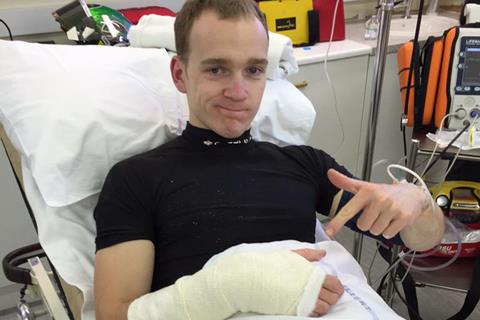 Linfoot set to miss Brands and Oulton with broken wrist