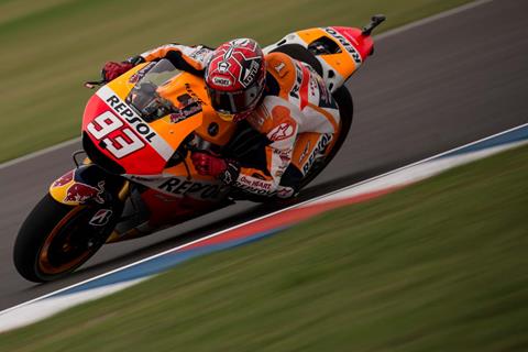 MotoGP Argentina: Marquez tops times but Crutchlow and Redding into QP2