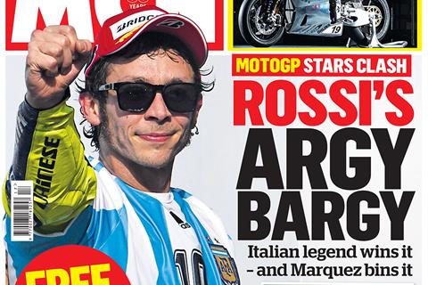 New MCN April 22: Rossi's argy bargy