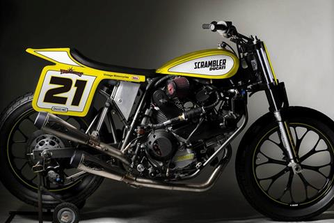 Bayliss to ride AMA Grand National on Ducati Scrambler-inspired bike