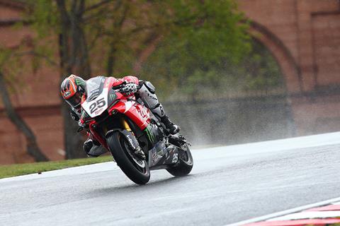 Byrne and Brookes fastest in dry and wet