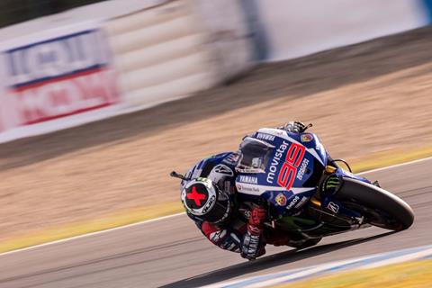 Lorenzo caps dominant week by leading test