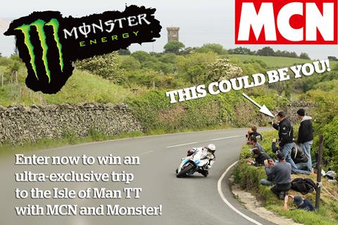 Win the ultimate TT trip with MCN and Monster Energy