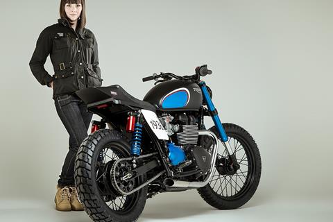 Triumph unveil Barbour special edition  