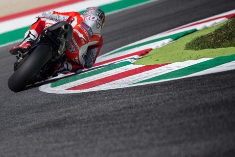 Dovi leads the way as Marquez crashes