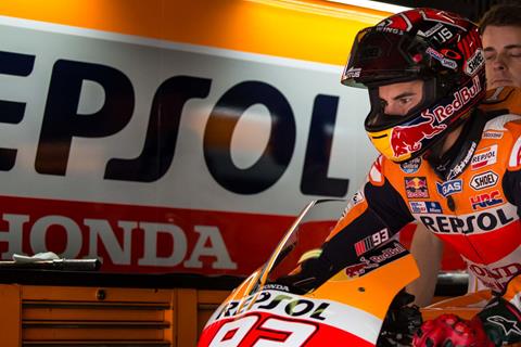 Honda lay down a marker with fastest times in FP1