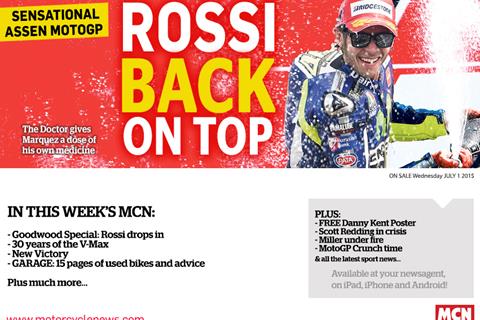 New MCN July 1: Rossi back on top