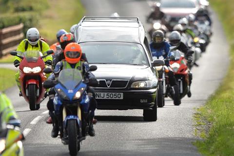 Bikers pay tribute to ‘Doc John’