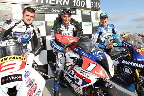 Guy Martin draws first blood at rain-struck Southern 100