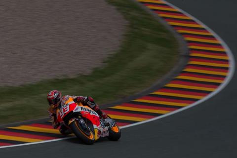 Marquez fastest from Rossi in FP1