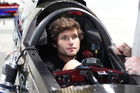 Video: Guy Martin gets first look at Bonneville record streamliner