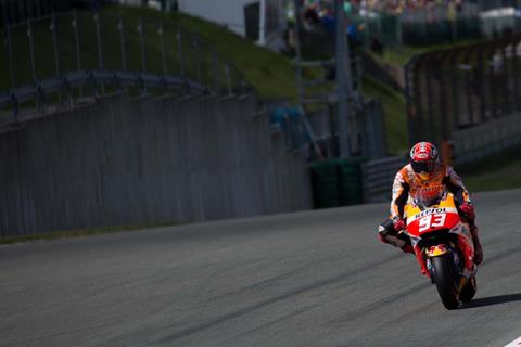 Marquez fastest with Smith on the pace